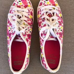 Keds for Kate Spade New York - floral/Size 7 EUC